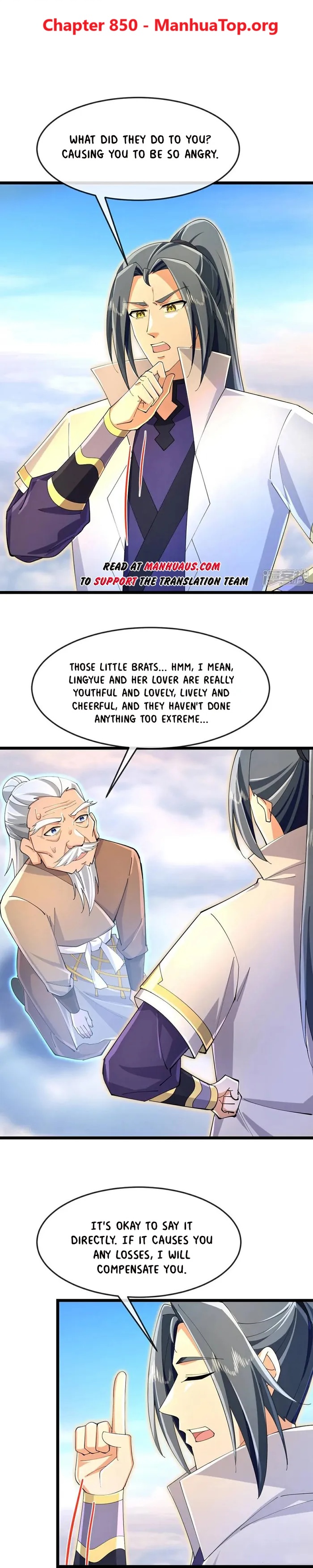 Shenwu Tianzun Chapter 850 1